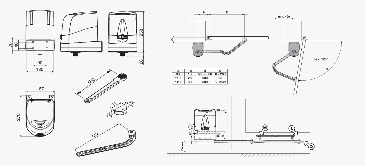 Installation du produit SLED