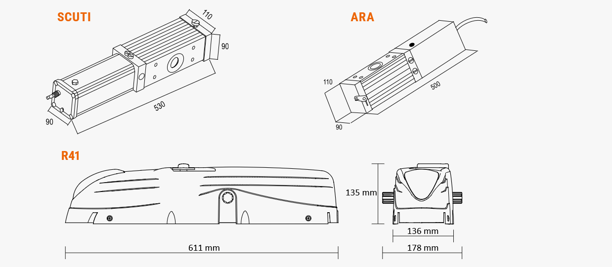 SCUTI / R41/ ARA SEA - ROGER TECHNOLOGY